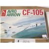 Image 2 : 1065. Avro Arrow CF-105 Scale Plastic Model Kit Unbuild