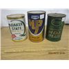 Image 1 : 1072. 3 Vintage Oil Tins Quaker State, Co-op, Esso
