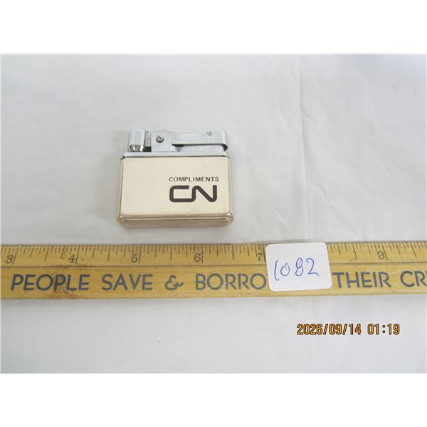 1082. Vintage CN Railway Lighter