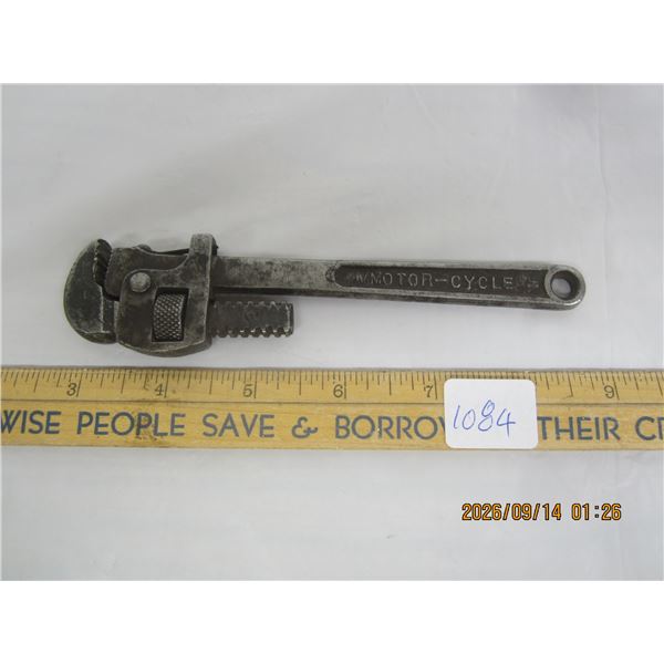 1084. Antique Motorcycle Wrench Was Told it is Out of a Harley Davidson Tool Kit make up your own mi