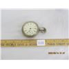 Image 1 : 1088. Antique Waltham Sidewinder Pocket Watch Working Silver Plated Case