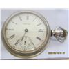 Image 2 : 1088. Antique Waltham Sidewinder Pocket Watch Working Silver Plated Case