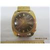 Image 2 : 1091. Vintage Bulova Accutron Wristwatch in Gold with Day and Month