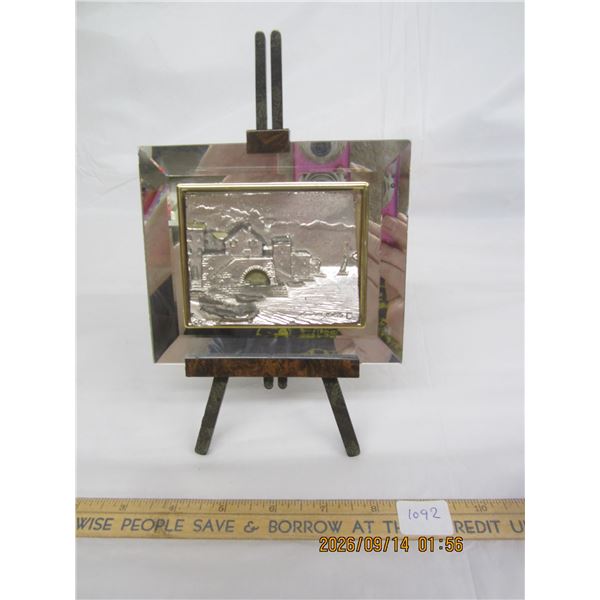 1092. Italian Style Sterling Silver Marked 925 Picture is 3D We Estimate 2.5 to 3.5 OZ. Of Silver