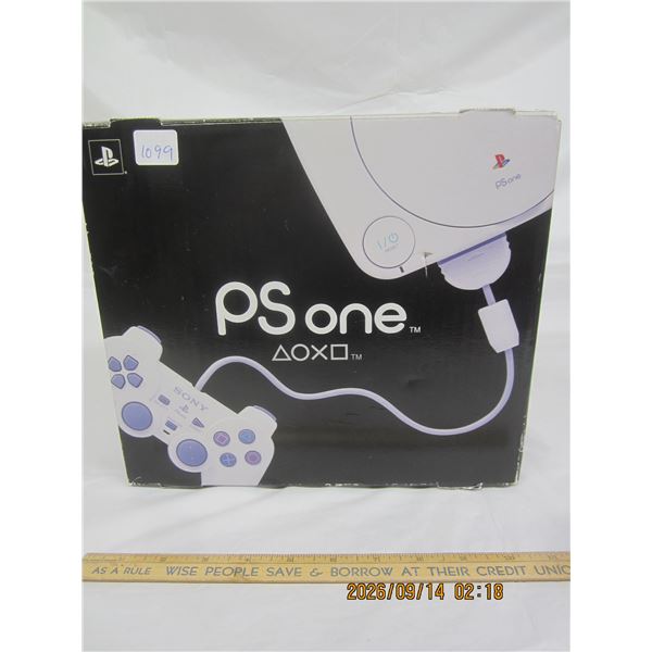 1099. Original Sony Play Station One PS1 in the Original Box Tested Working Well