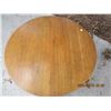 Image 2 : 1102. Antique Round Coffee Table with Quarter Cut Top