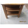 Image 4 : 1108.Antique Quarter Cut Oak Library Desk Mission Style