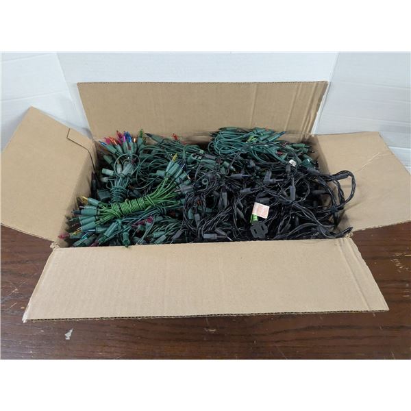 Box of Christmas Lights – Untested
