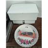 Image 5 : Mixed Lot – DVD Player, Ceramic Platter, “Travel Bar” Chest, etc.