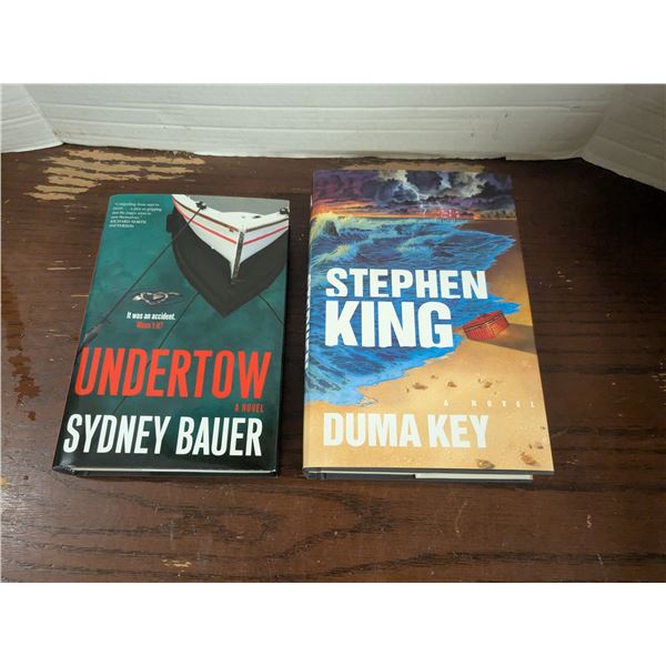 (2) NEW Books – Sydney Bauer & Stephen King