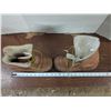 Image 4 : Fur Lined Leather Boots – 10.5” Heel to Toe