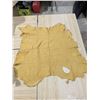 Image 2 : Stretched & Tanned Buckskin Leather ~ 3’ x 3’