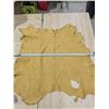 Image 4 : Stretched & Tanned Buckskin Leather ~ 3’ x 3’