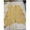 Image 2 : Stretched & Tanned Buckskin Leather ~ 3’ x 3’