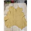Image 2 : Stretched & Tanned Buckskin Leather ~ 3’ x 2.5’