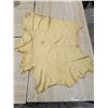 Image 1 : Stretched & Tanned Buckskin Leather ~ 3’ x 2.5’