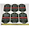 Image 1 : (6) Private Drive Metal Signs.