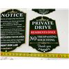 Image 3 : Lot of assorted Sign Boards.