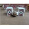 Image 5 : (9) Ukrainian Design Glasses, Salt & Pepper Shaker, Golf Ball