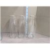 Image 2 : Vintage Glass Milk/Cream Bottle Lot – (6) Large, (3) Small w/ Tops, (3) Cream