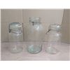 Image 1 : (3) Perfect Seal Glass Sealers inc. (2) w/ Glass Tops