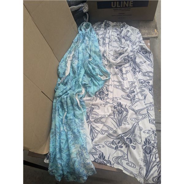 (2) Kimonos From Japan – Men’s Cotton (L), Women’s Vintage Silk (needs so