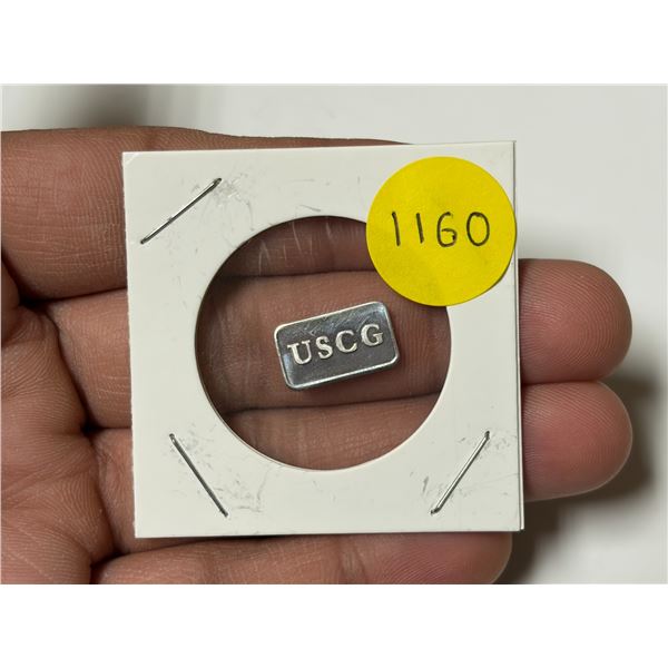 USCG 1 Gram .999 Pure Silver.