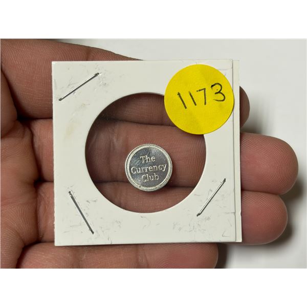 The Currency Club - 1 Gram .999 Fine Silver.