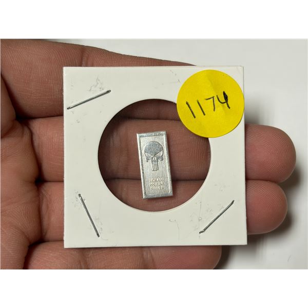 1 Gram .999 Fine Silver.