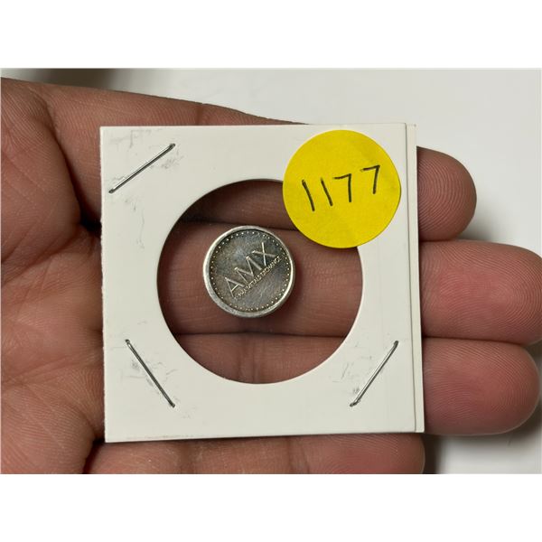 AMX - 1 Gram .999 Fine Silver.