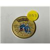 Image 1 : Pokemon Gyarados Golden Colour Coin.