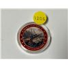 Image 1 : Maple Leaf Mint - 1 Troy Oz .999 Fone Copper - Deer Hunting Red Deer.