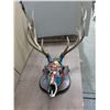 Image 1 : Mounted Indigenous Skull Art