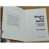 Image 4 : (2) What’s in a Name (Sask) Books.  1973 and 1997