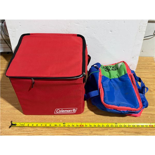 (2) Cooler Bags inc. (1) Coleman