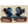Image 6 : (2) Blue Mountain Pottery Horses – (1) Has Minor Chip, (1) Has Crack