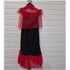 Image 3 : Spanish Senorita Halloween Costume w/ Black Wig