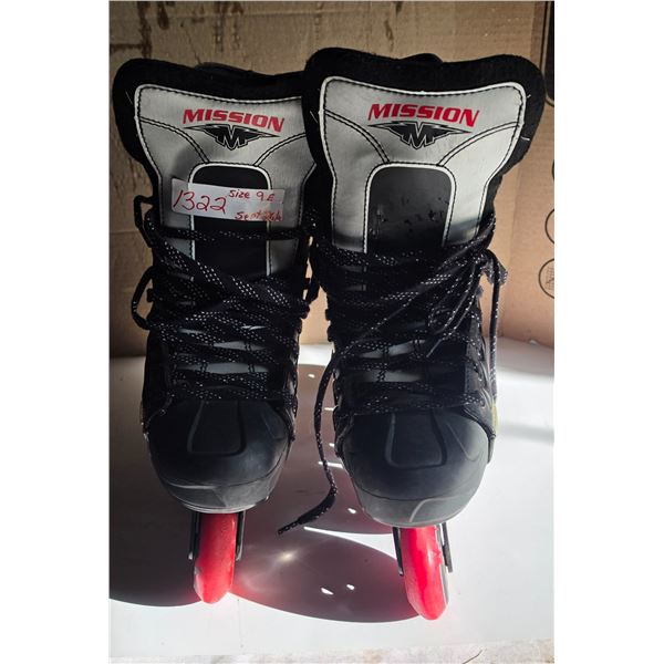 Mission 500 Roller Blades (Size 9E)