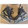 Image 4 : (2) Pair Size 12 Hockey Skates – Bauer & Easton