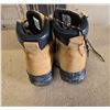 Image 5 : Steel Toe Leather Work Boots (Size 8)