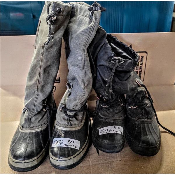 (2) Pairs of Sorel Boots (Short Size 6 & Tall Size 7)