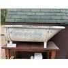 Image 2 : Antique Galvanized Bathtub (1850’s-1900’s) – 60”x 26”x 