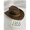 Image 1 : Australian Brimmed Leather Hat