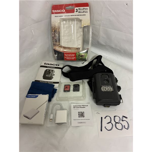 Trailer Camera, (2) SD Cards, SD Card Reader