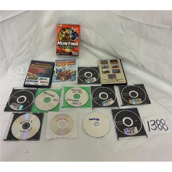 DVD Videos - Reloading, Hunting, Archery, Movie, etc.