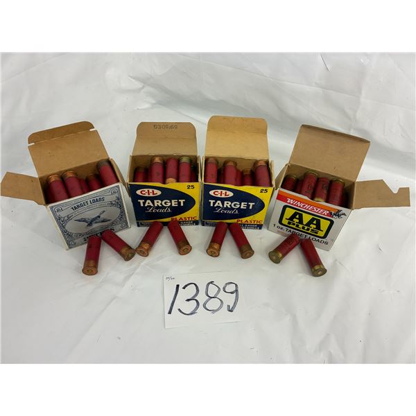 (4) Boxes 12GA 2 ¾” Shot Shell **PAL Required