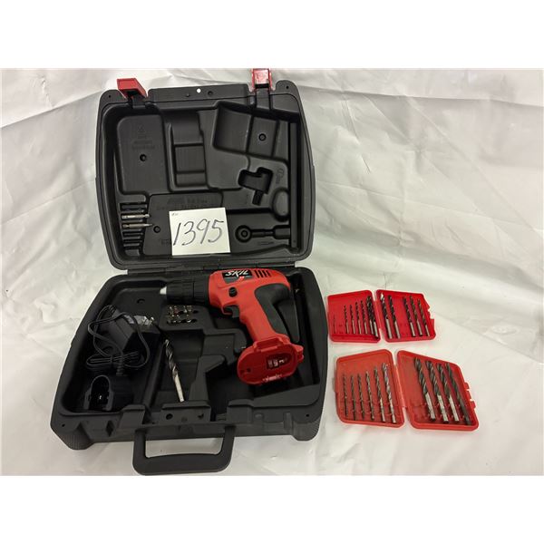 Skil Drill w/ Case & Bits