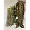Image 1 : Camo Coveralls (Large), (2) Pair Camo Pants (40W & XXL)