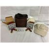 Image 1 : Kolpin Shot Shell Leather Bag, (2) Boxes 12GA 2 ¾” Shot Shell **PAL Required, Cap