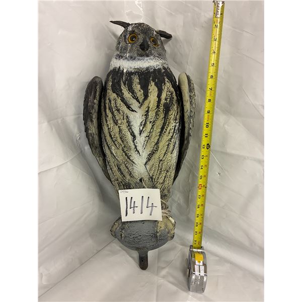 Owl Decoy, Wings Move – 25”